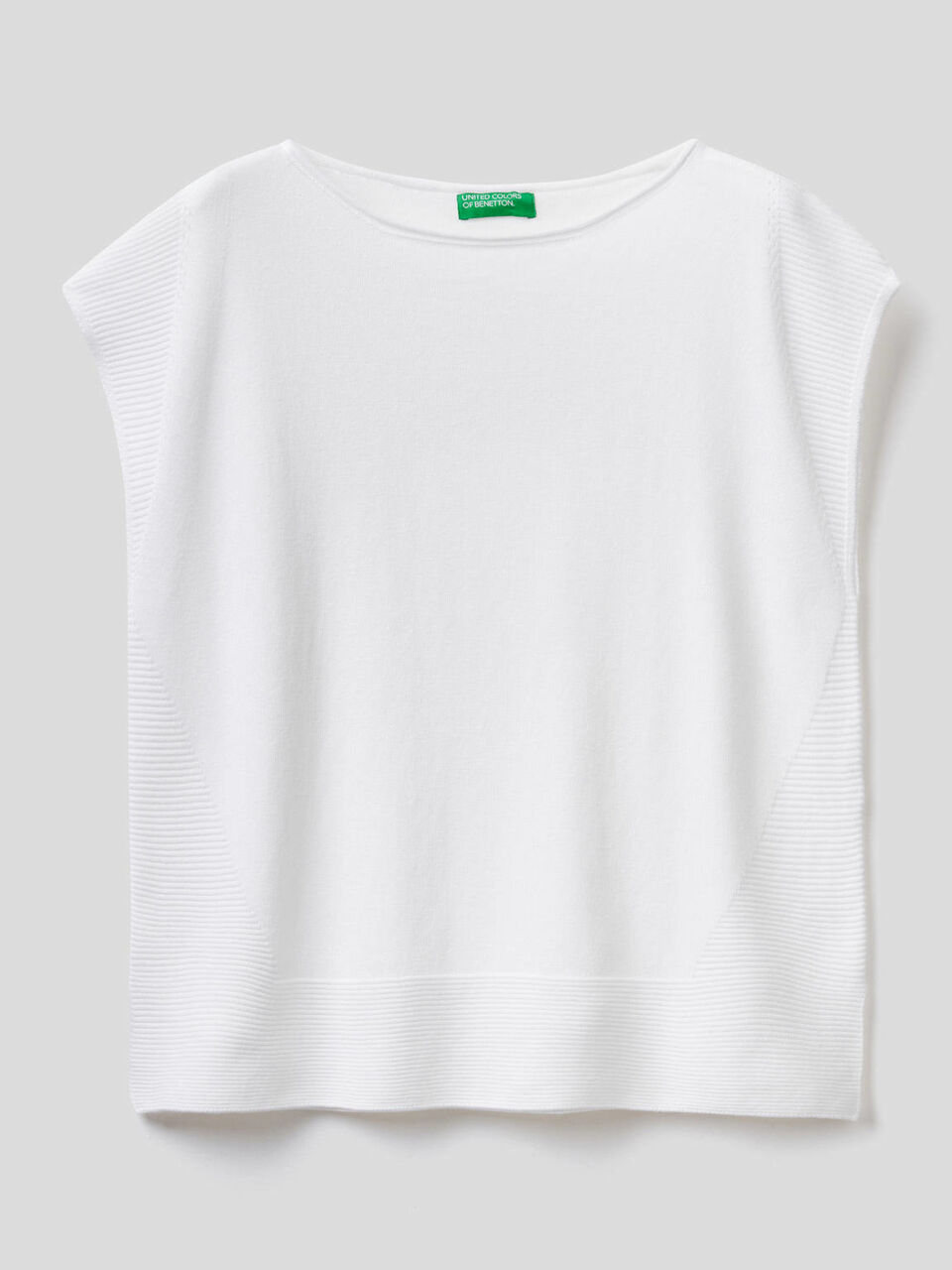 Maglia tricot a manica corta image number 1