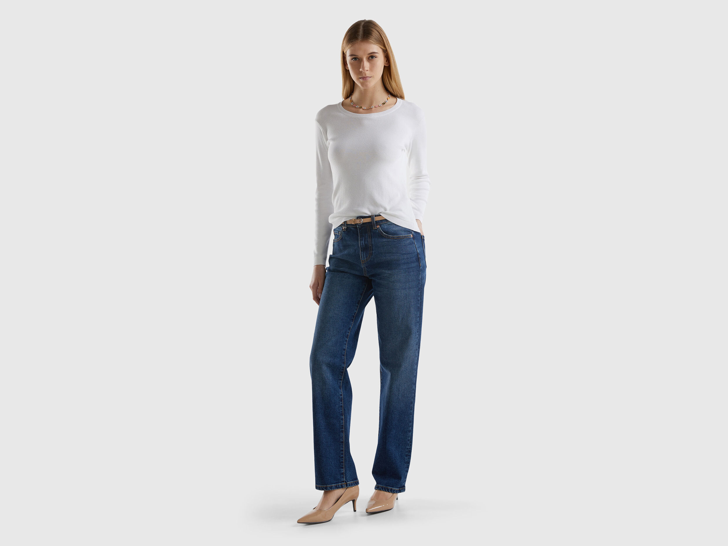 Maglioni cotone benetton discount