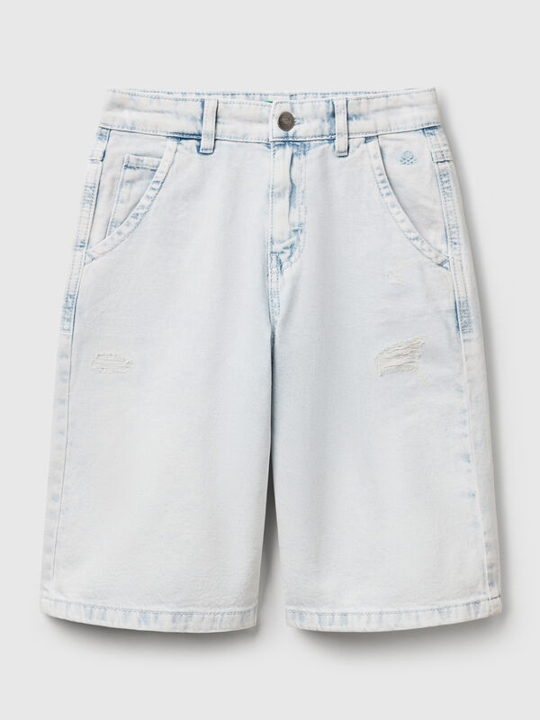 Pantaloni corti di jeans Bambino