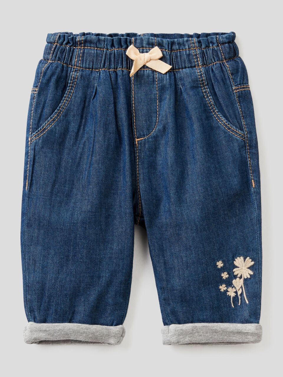 Pantaloni lunghi in 100% cotone image number 1