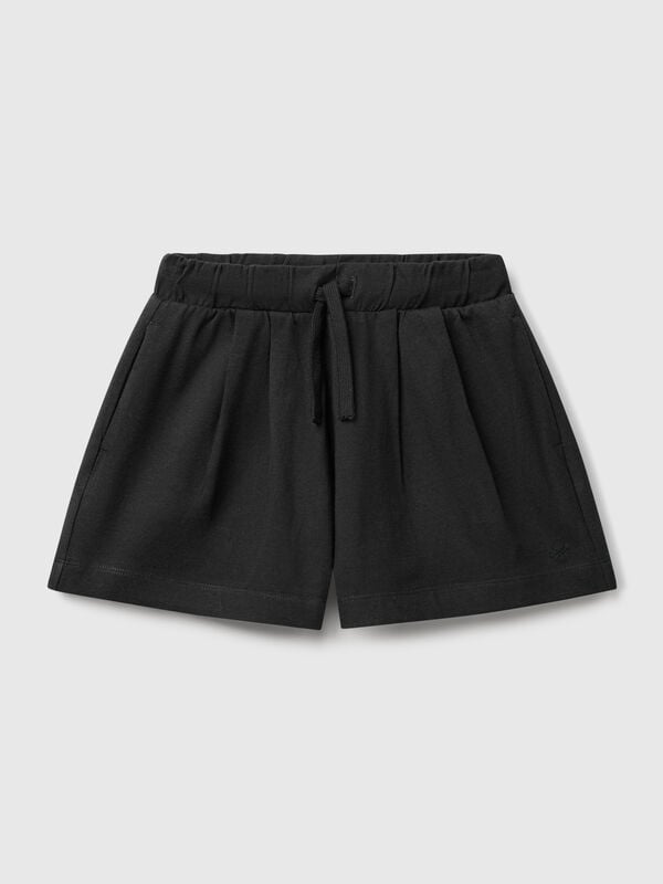 Shorts in puro cotone Bambina