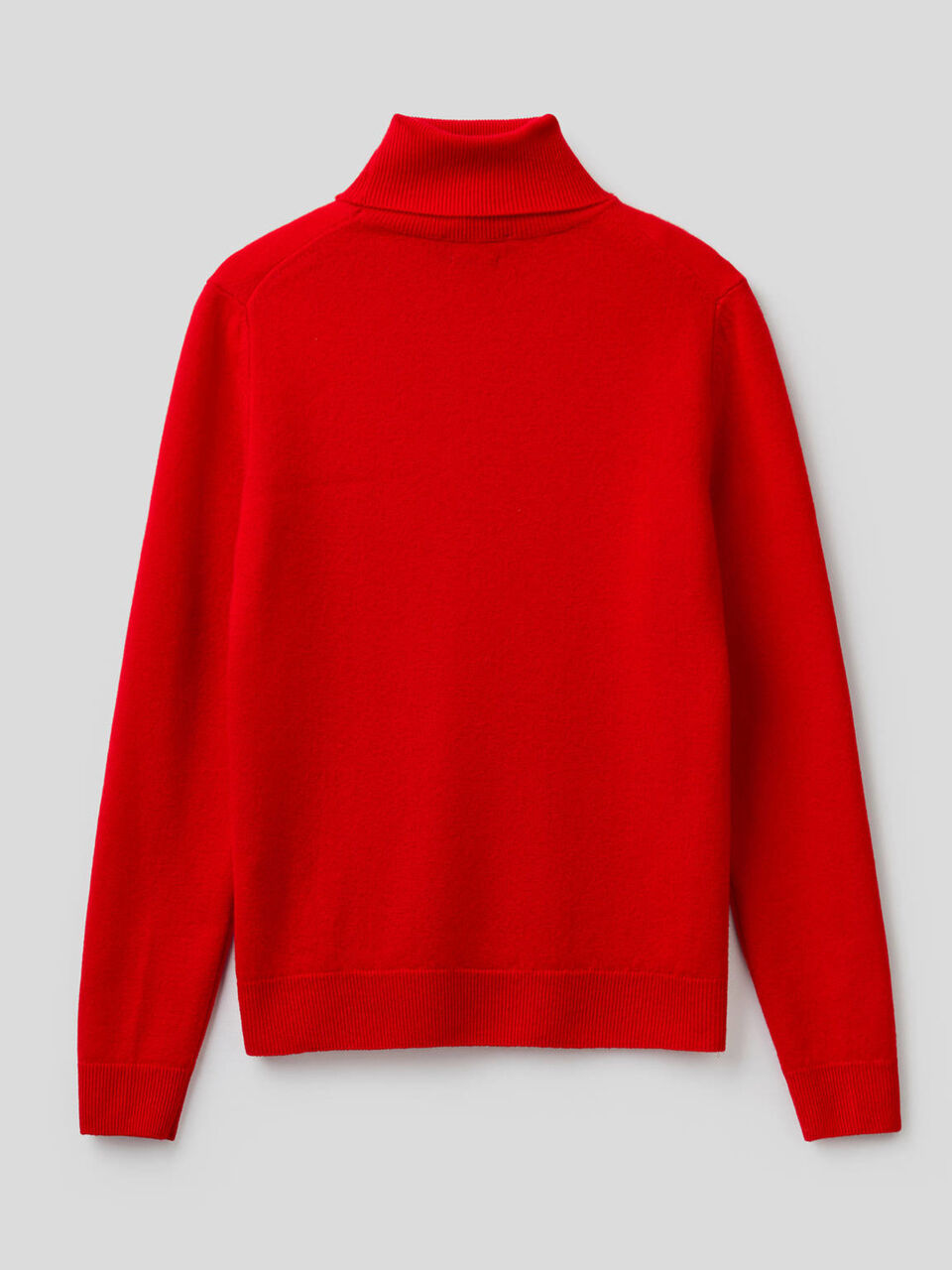 Maglione dolcevita in pura lana vergine image number 2