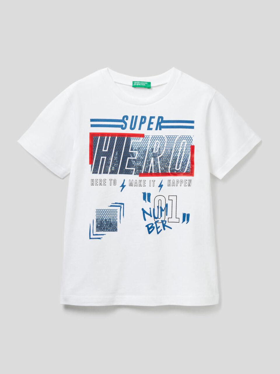 T-shirt con stampa grafica image number 1
