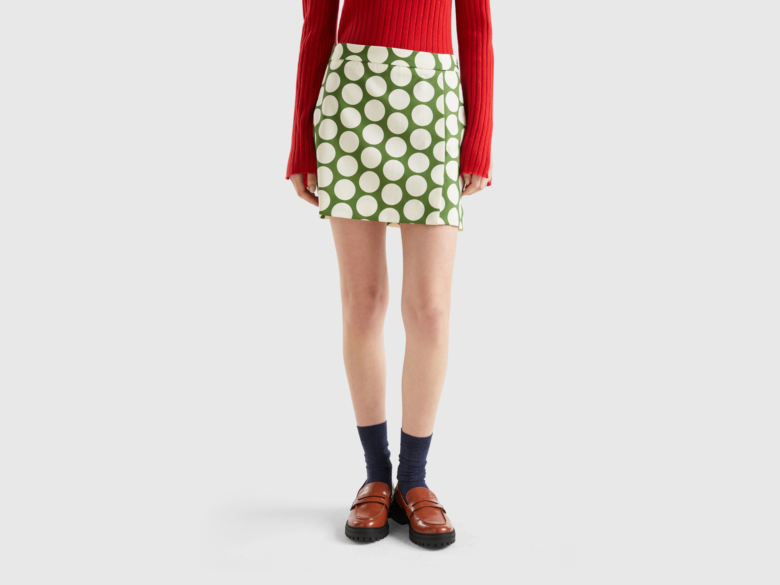 Minigonna pois outlet