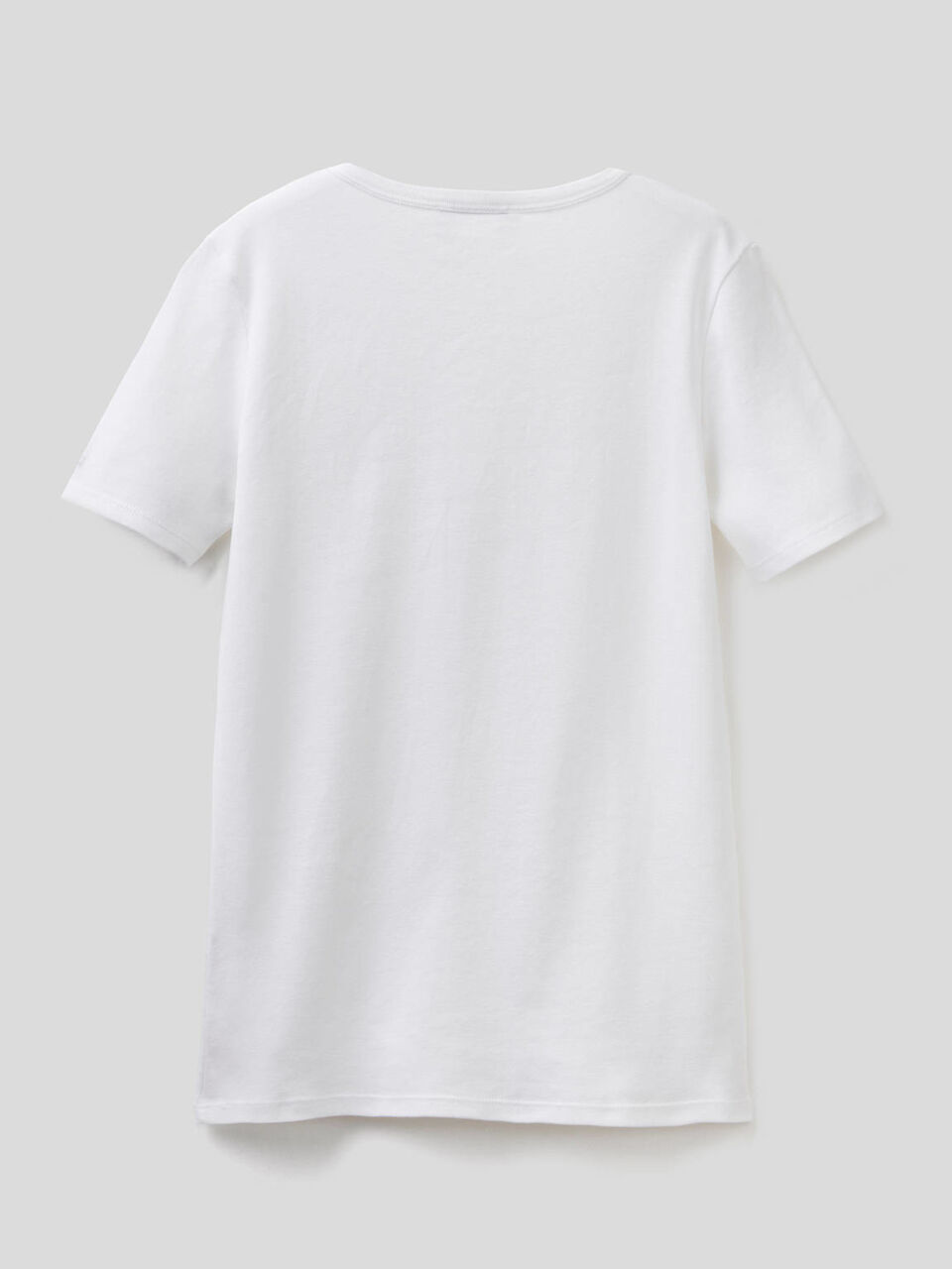 T-shirt in cotone a fibra lunga image number 2