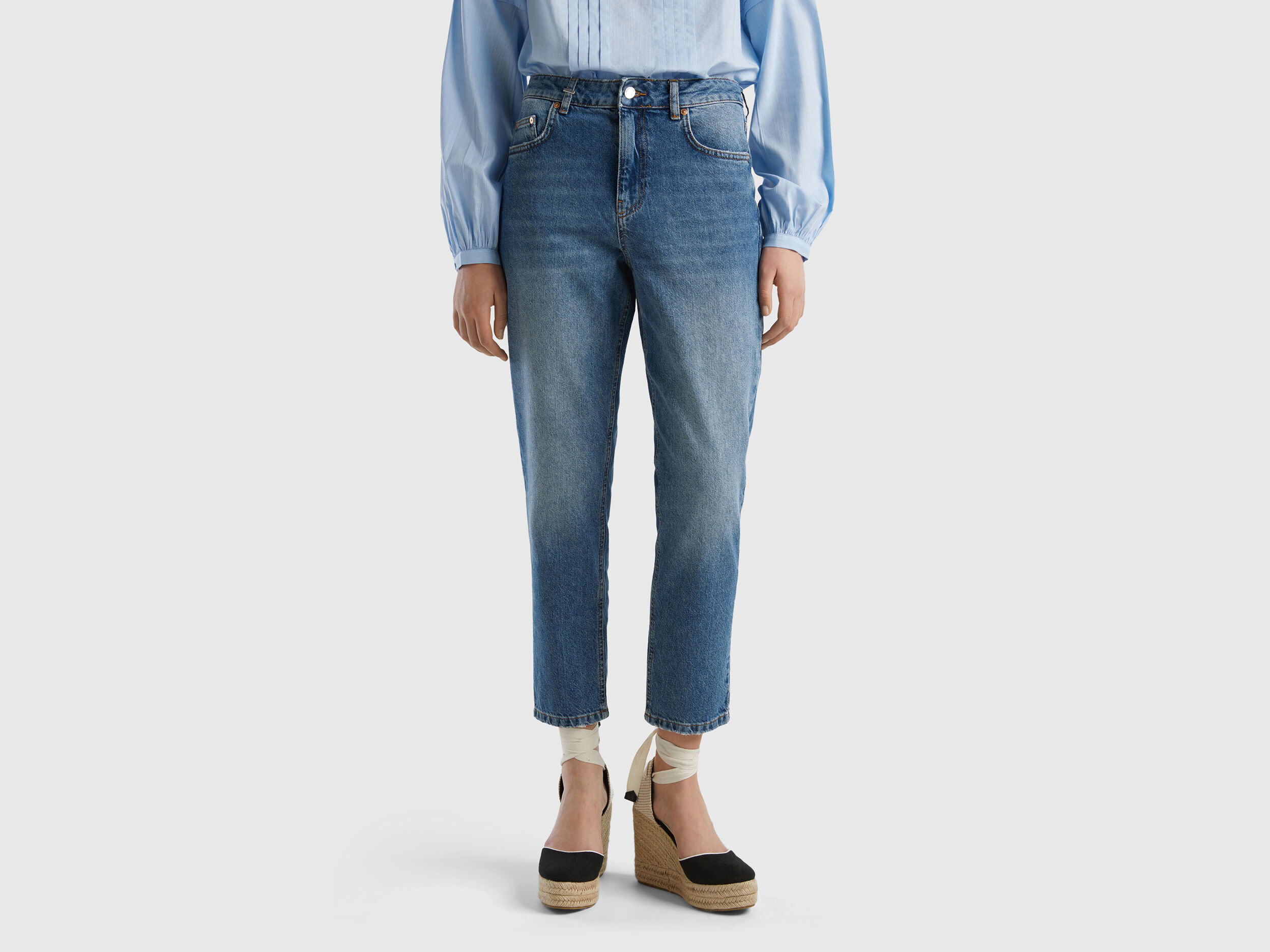 Jeans a clearance vita alta donna