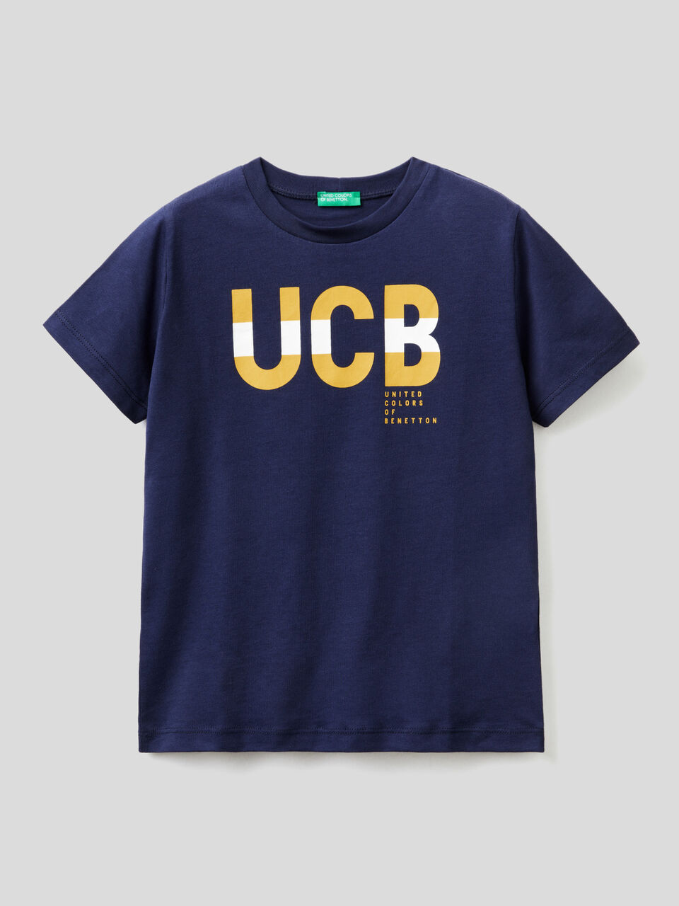 T-shirt manica corta in cotone biologico image number 1