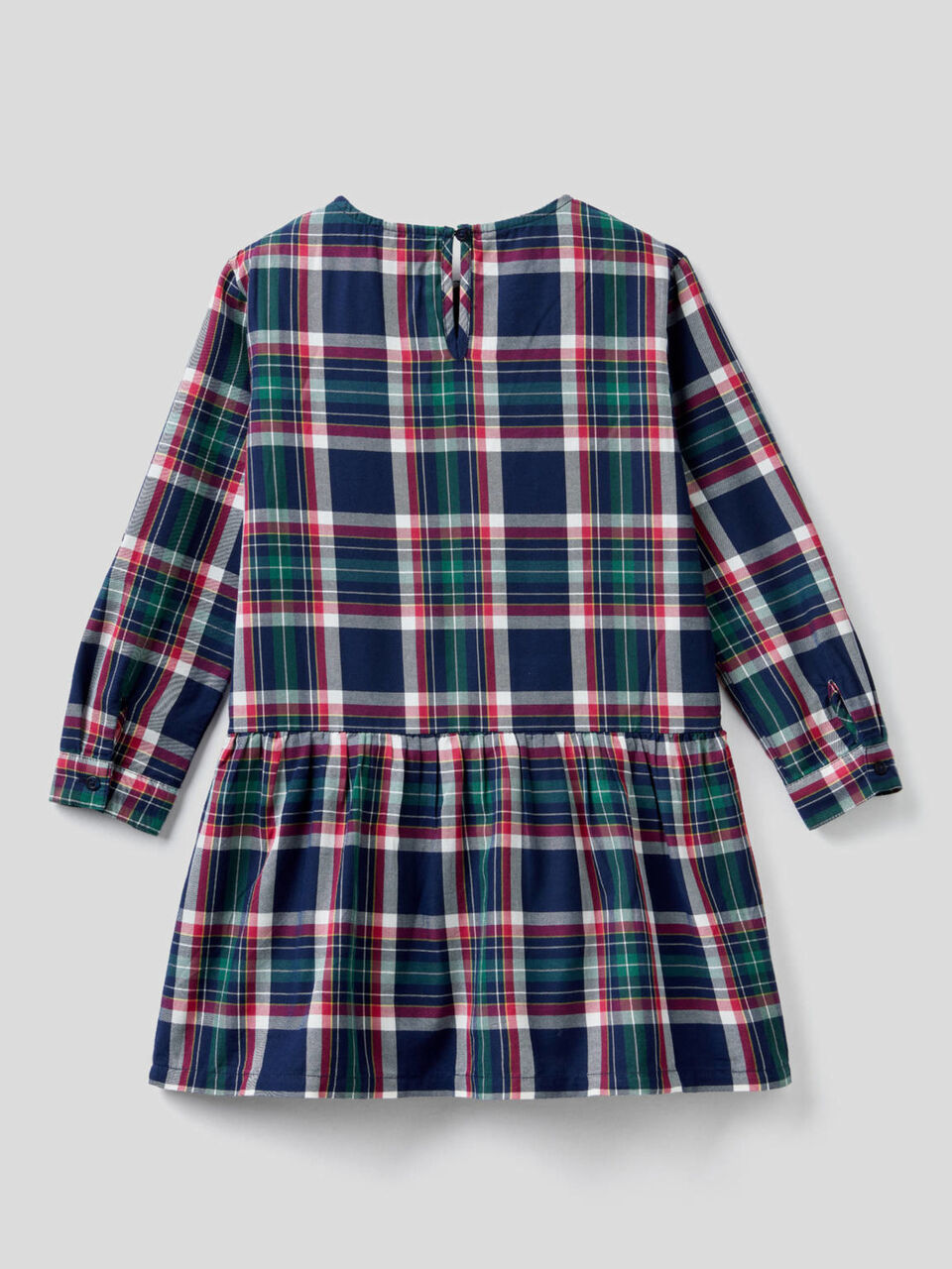 Vestito a quadri in misto cotone image number 2