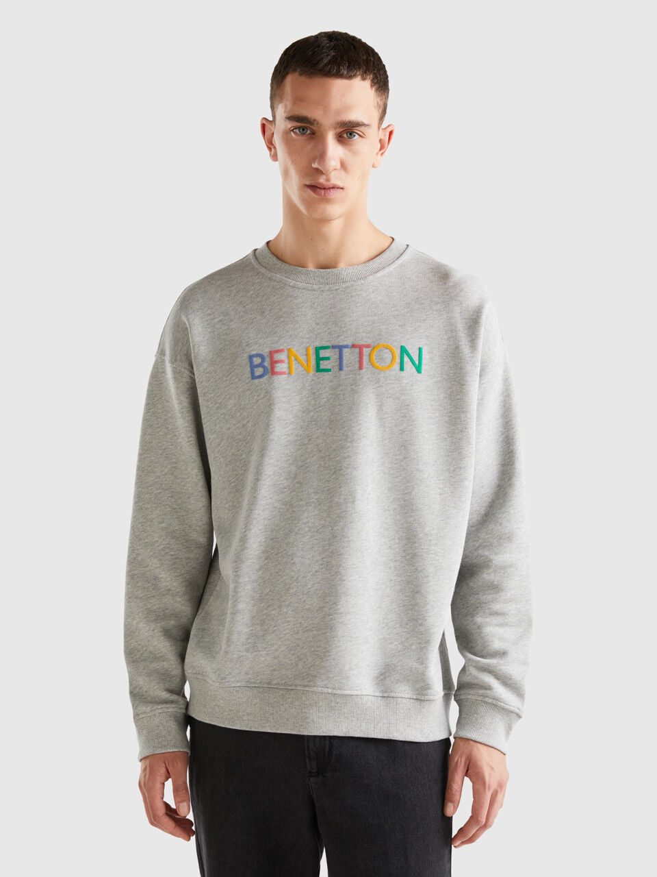 Benetton sale felpe uomo