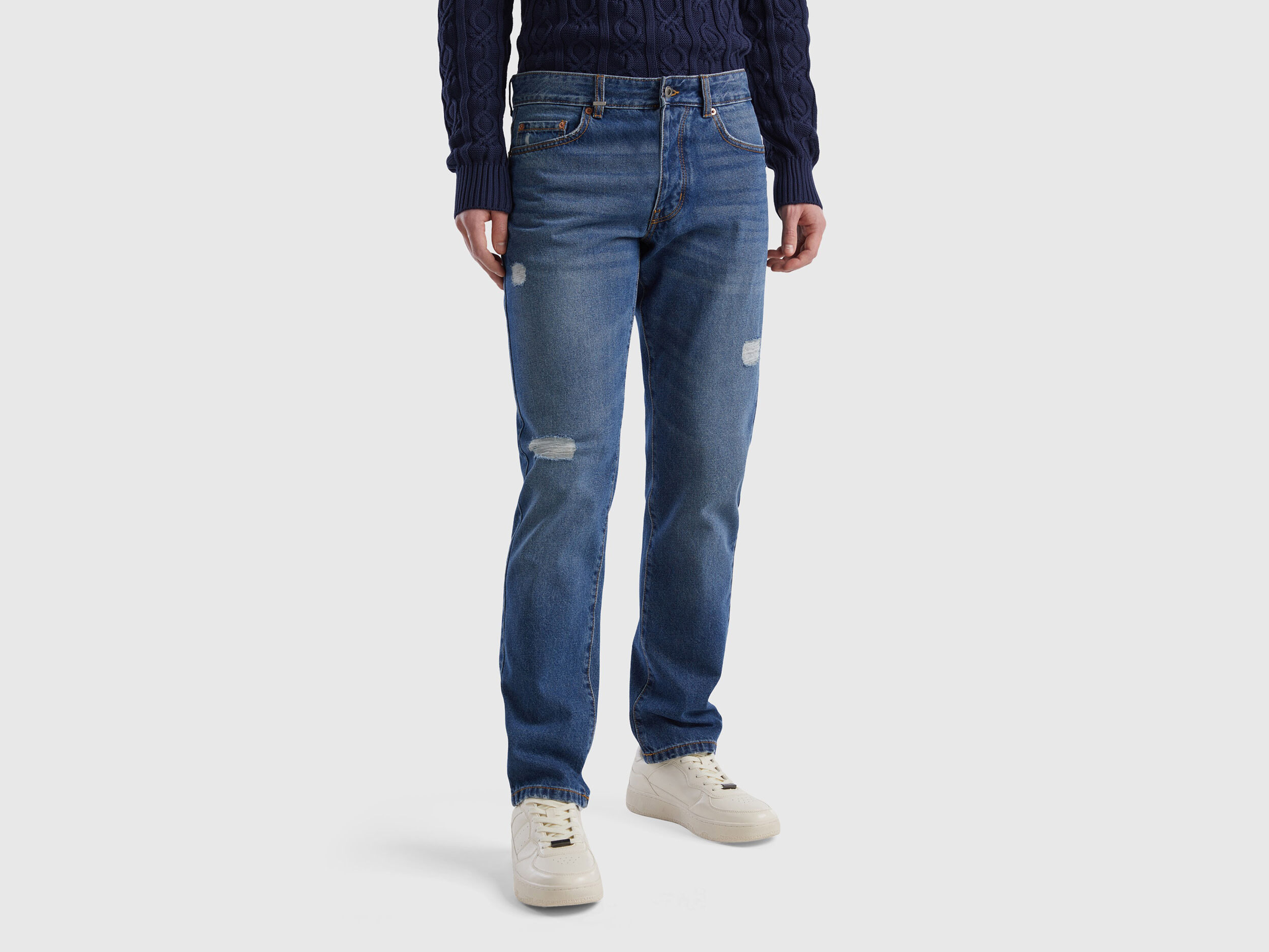 Jeans uomo benetton top