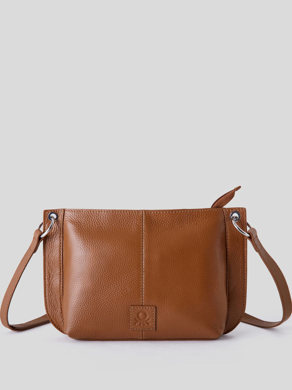 Borsa a tracolla in vera pelle image number 1