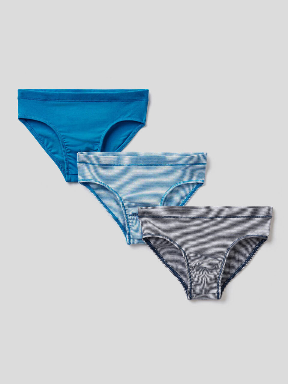 Tre slip in cotone stretch image number 1