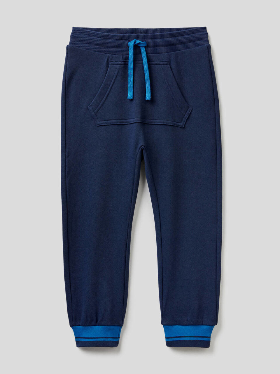 Pantaloni in felpa con tasca marsupio image number 1