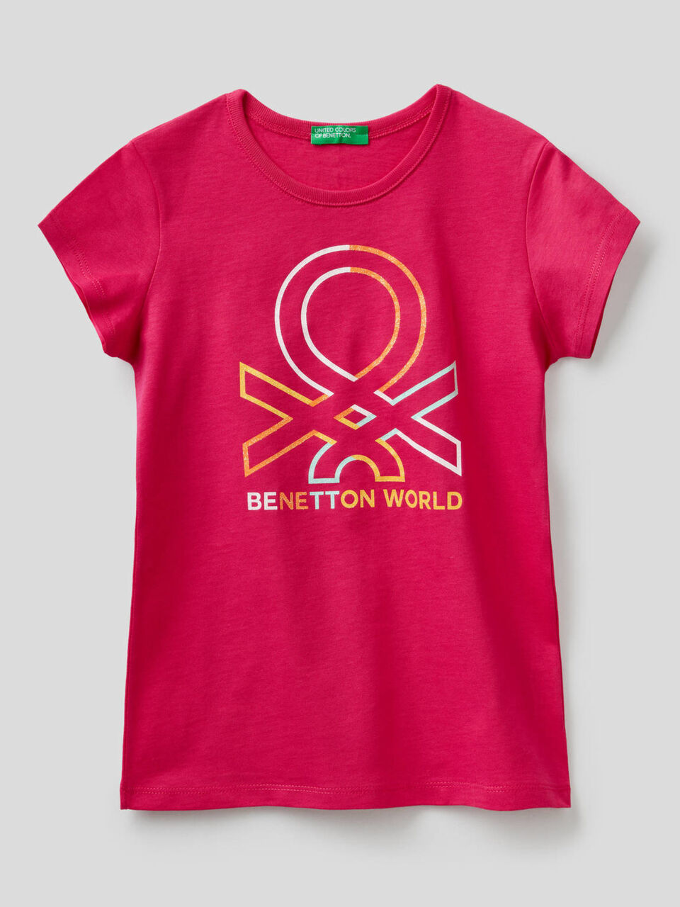 T-shirt in puro cotone con stampa image number 1