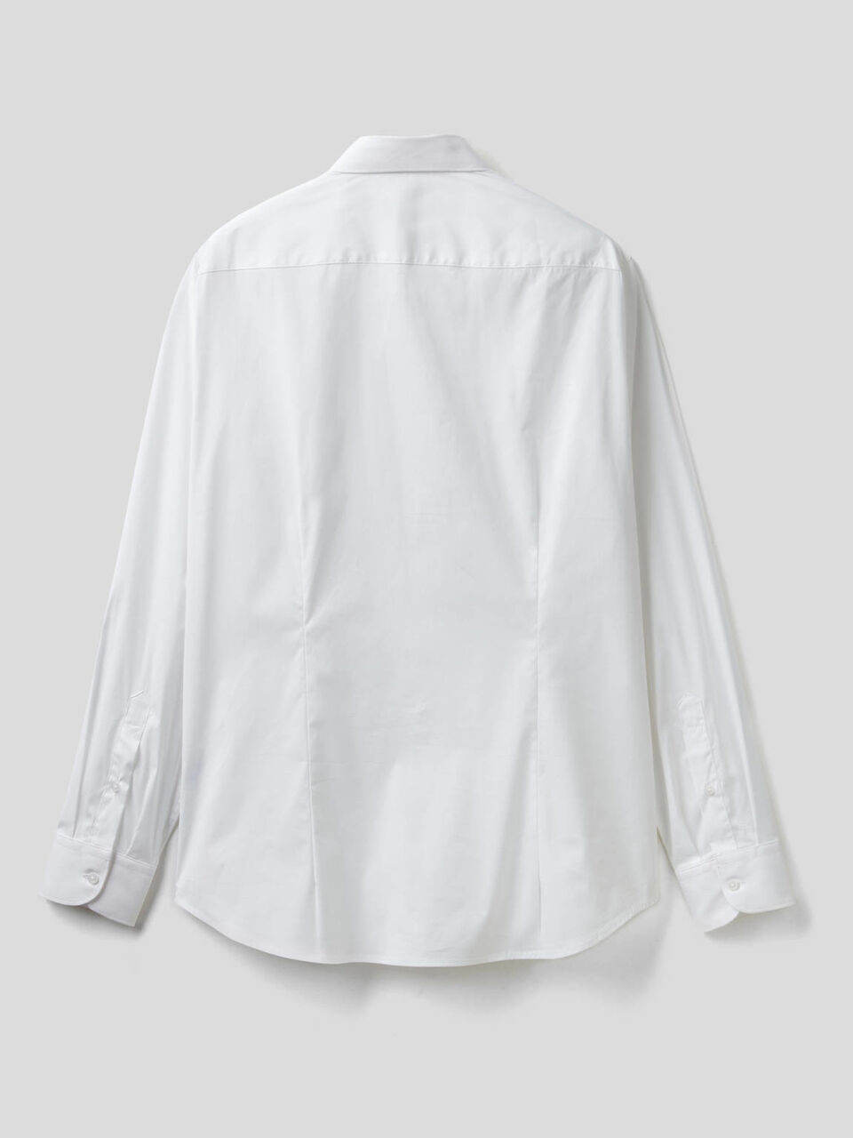 Camicia slim fit tinta unita image number 2