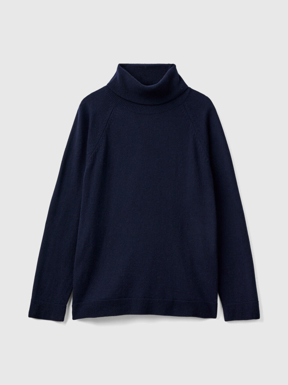 Maglioni collo sale alto benetton