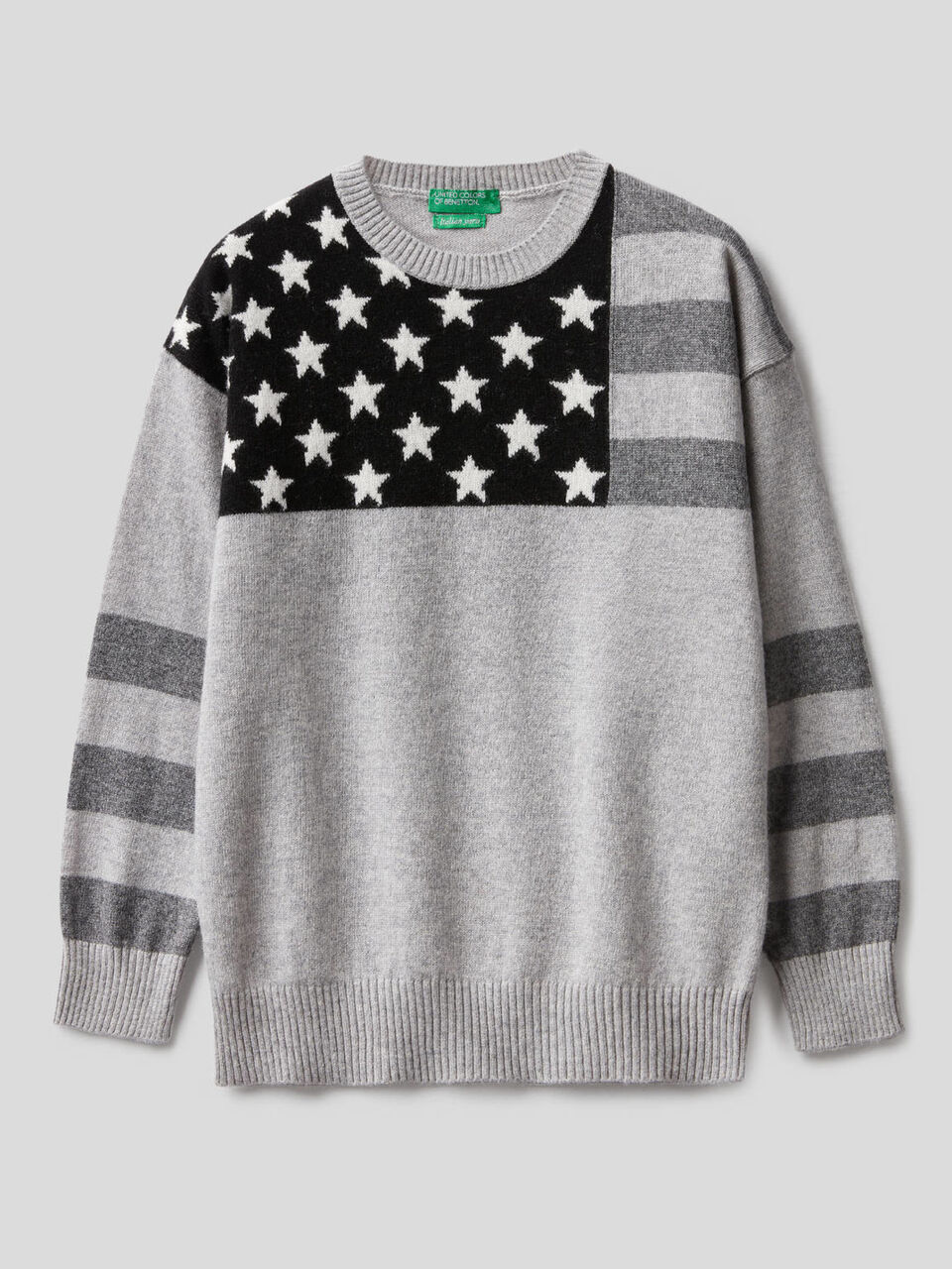 Maglia con intarsio image number 1