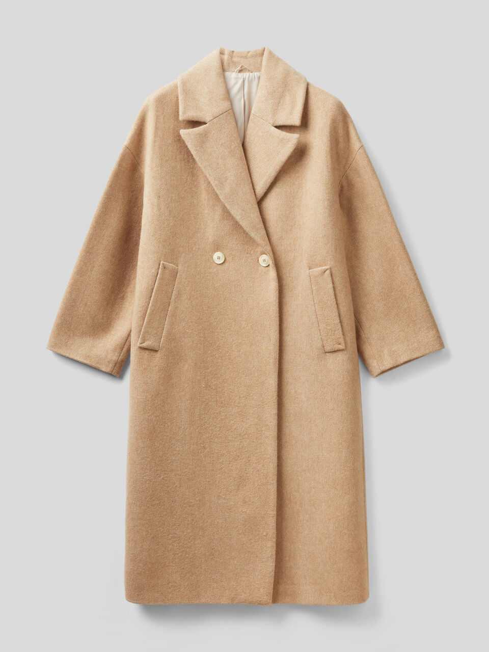 Cappotto lungo doppiopetto image number 1