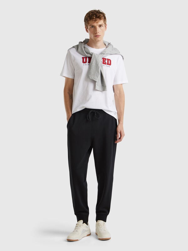 Joggers in felpa di cotone bio Uomo