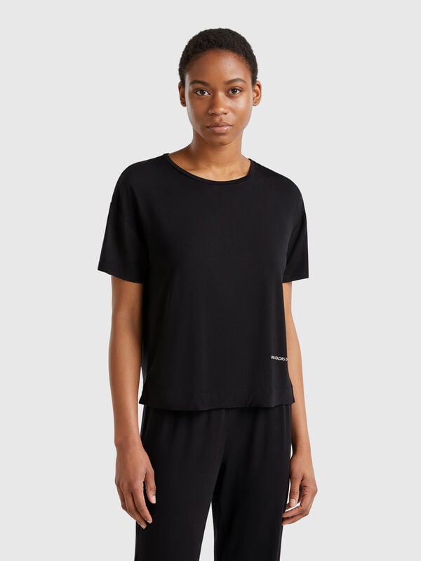 T-shirt  in Modal stretch Donna