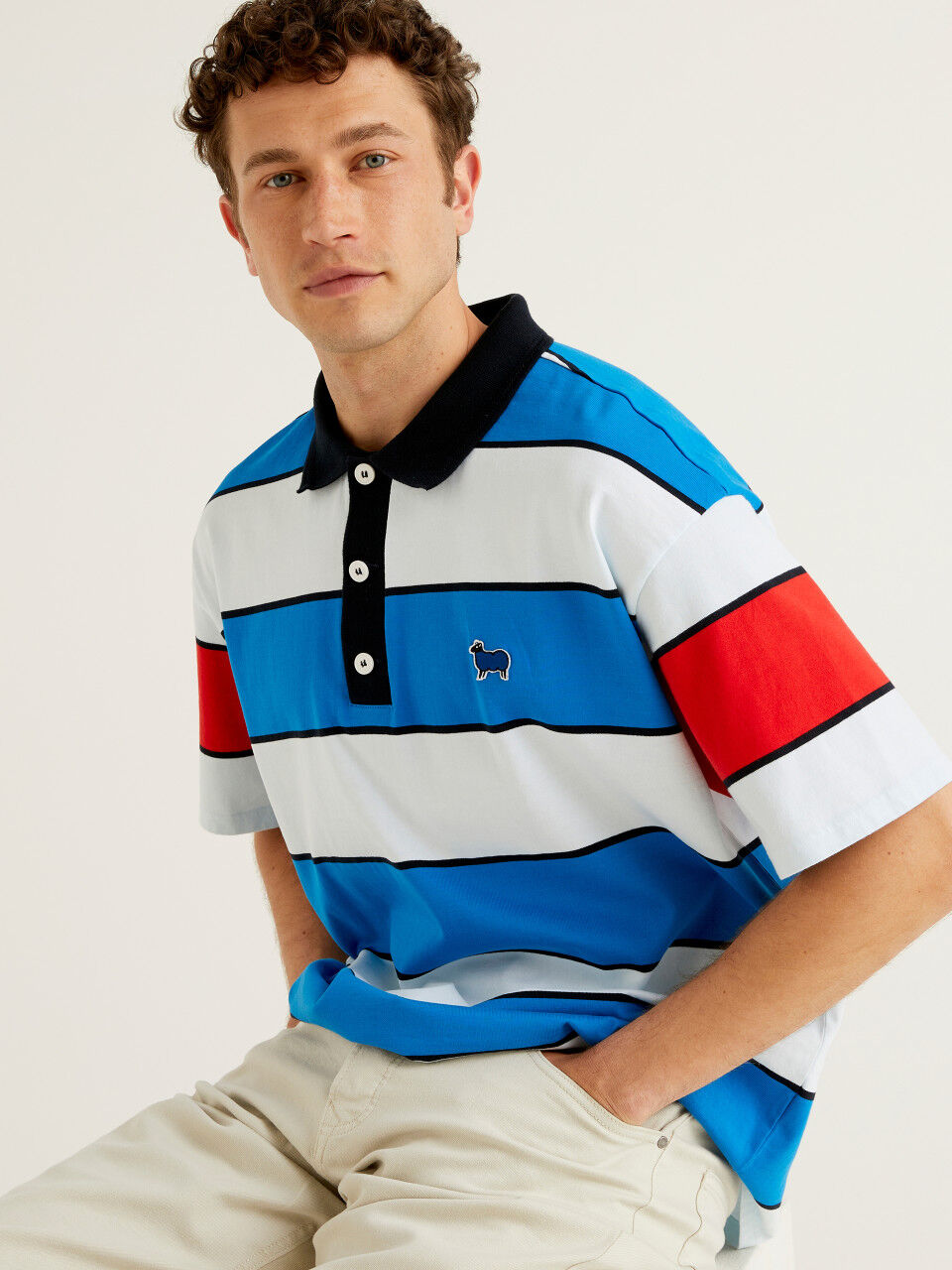 Polo benetton manica corta