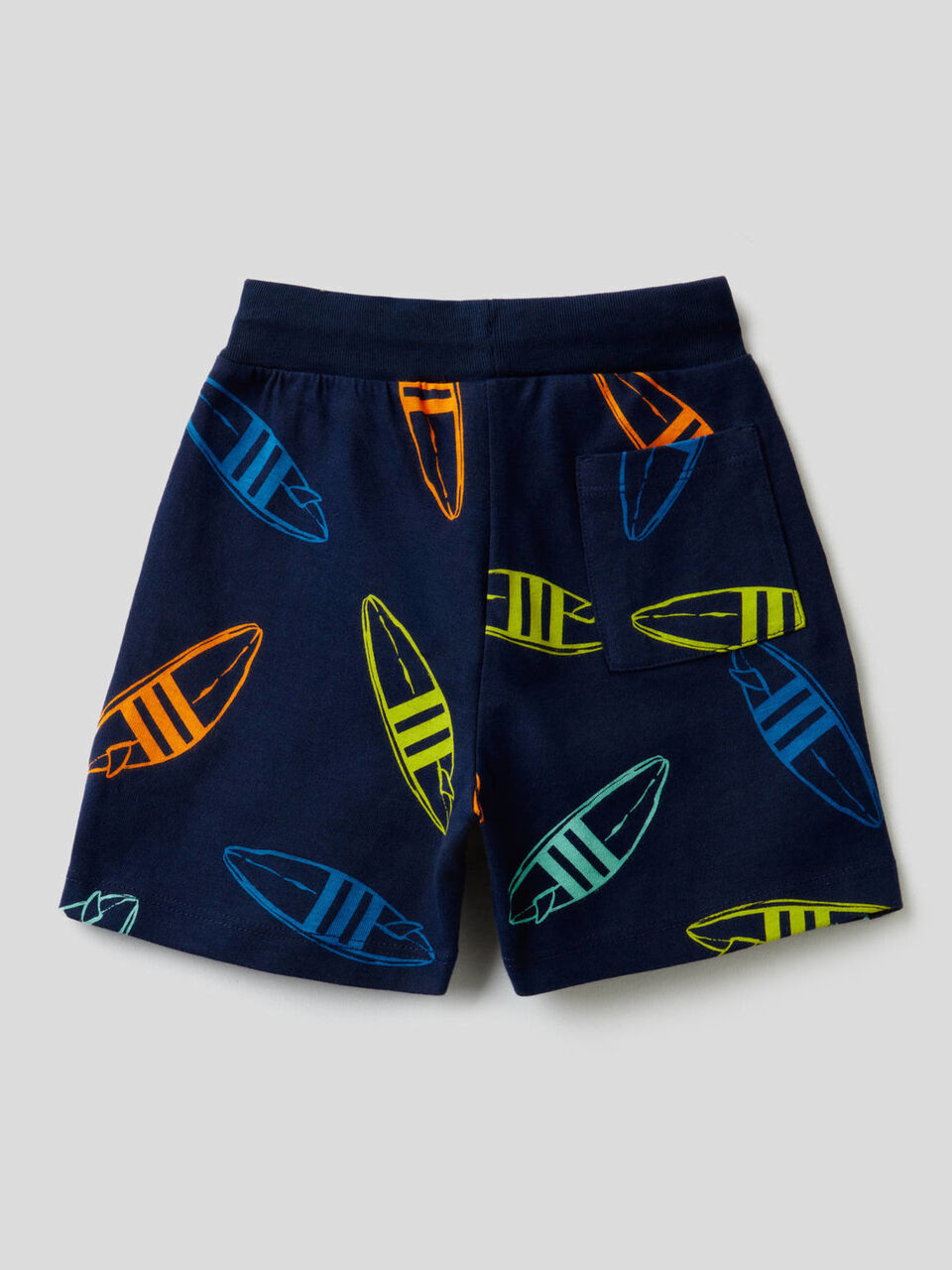 Shorts stampati in 100% cotone image number 2
