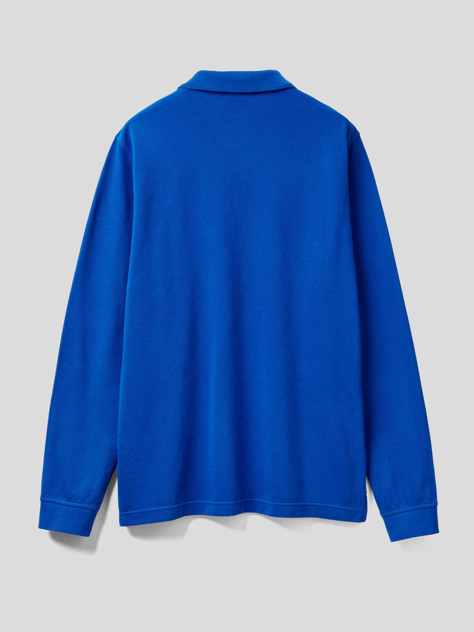 Polo a manica lunga 100% cotone image number 2