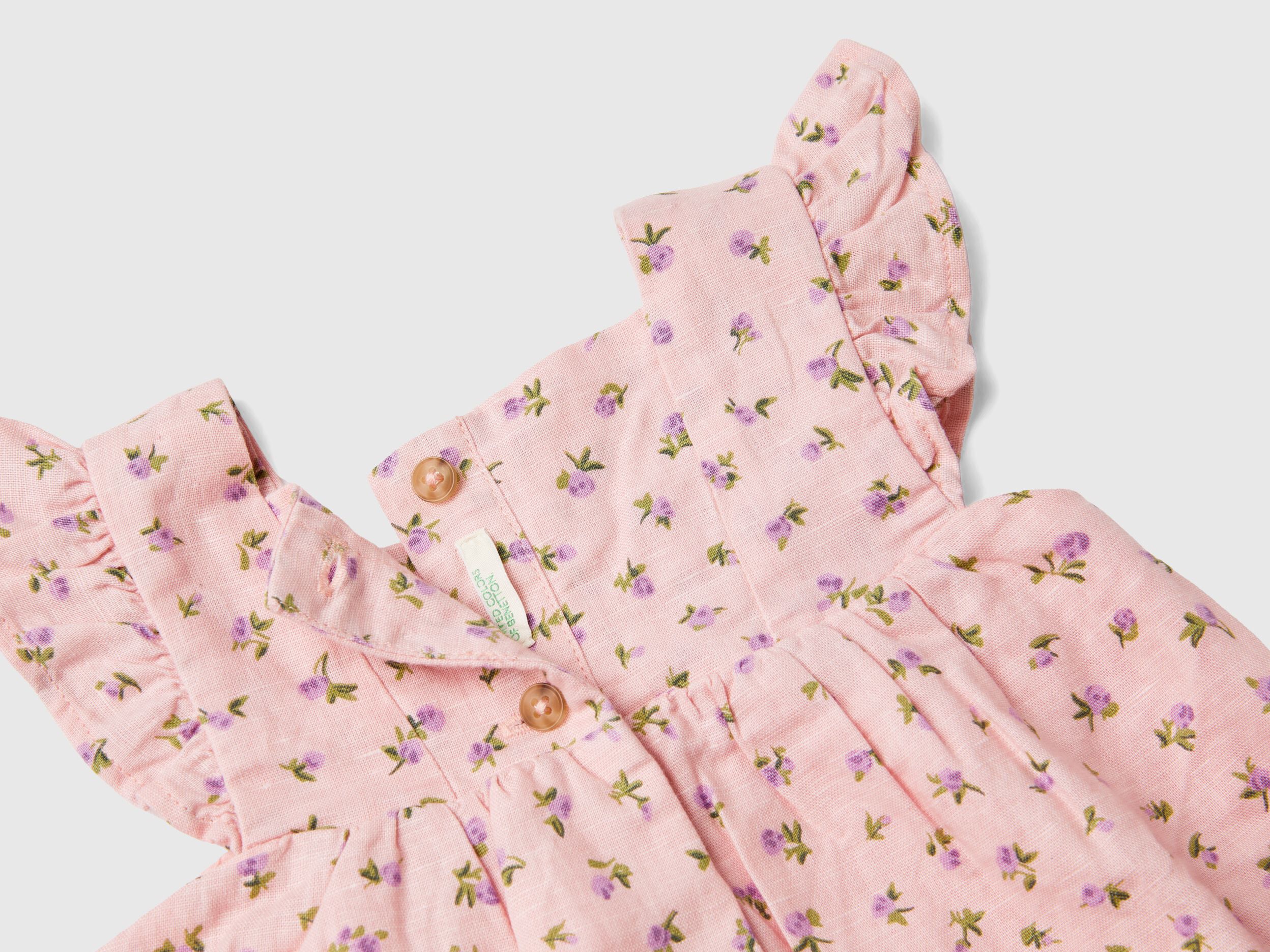 Vestito a fiori benetton outlet