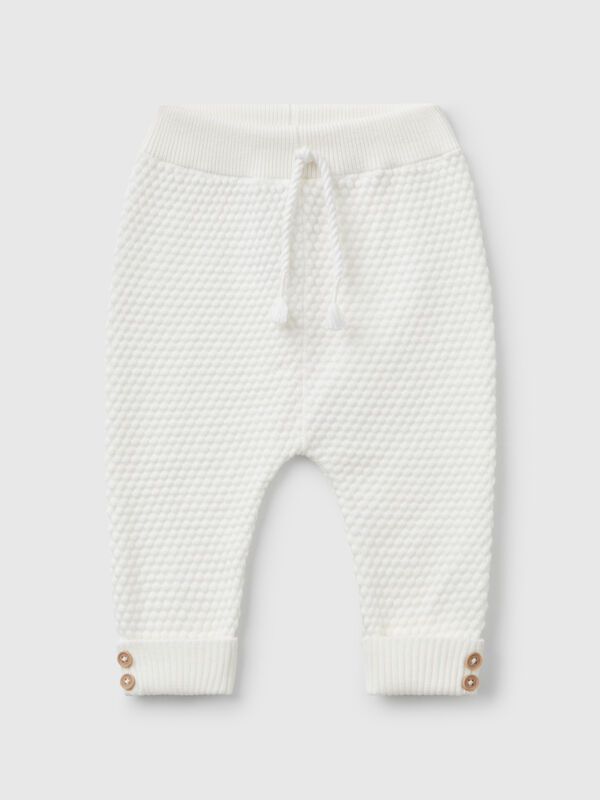 Pantaloni lavorati 100% cotone Baby