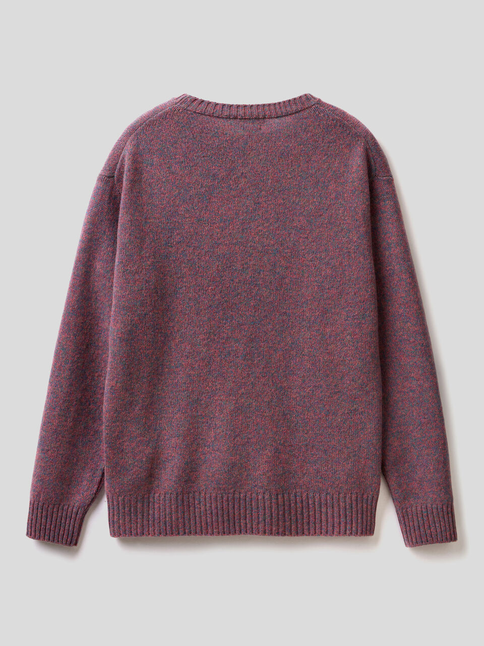 Maglia girocollo in pura lana Shetland image number 2
