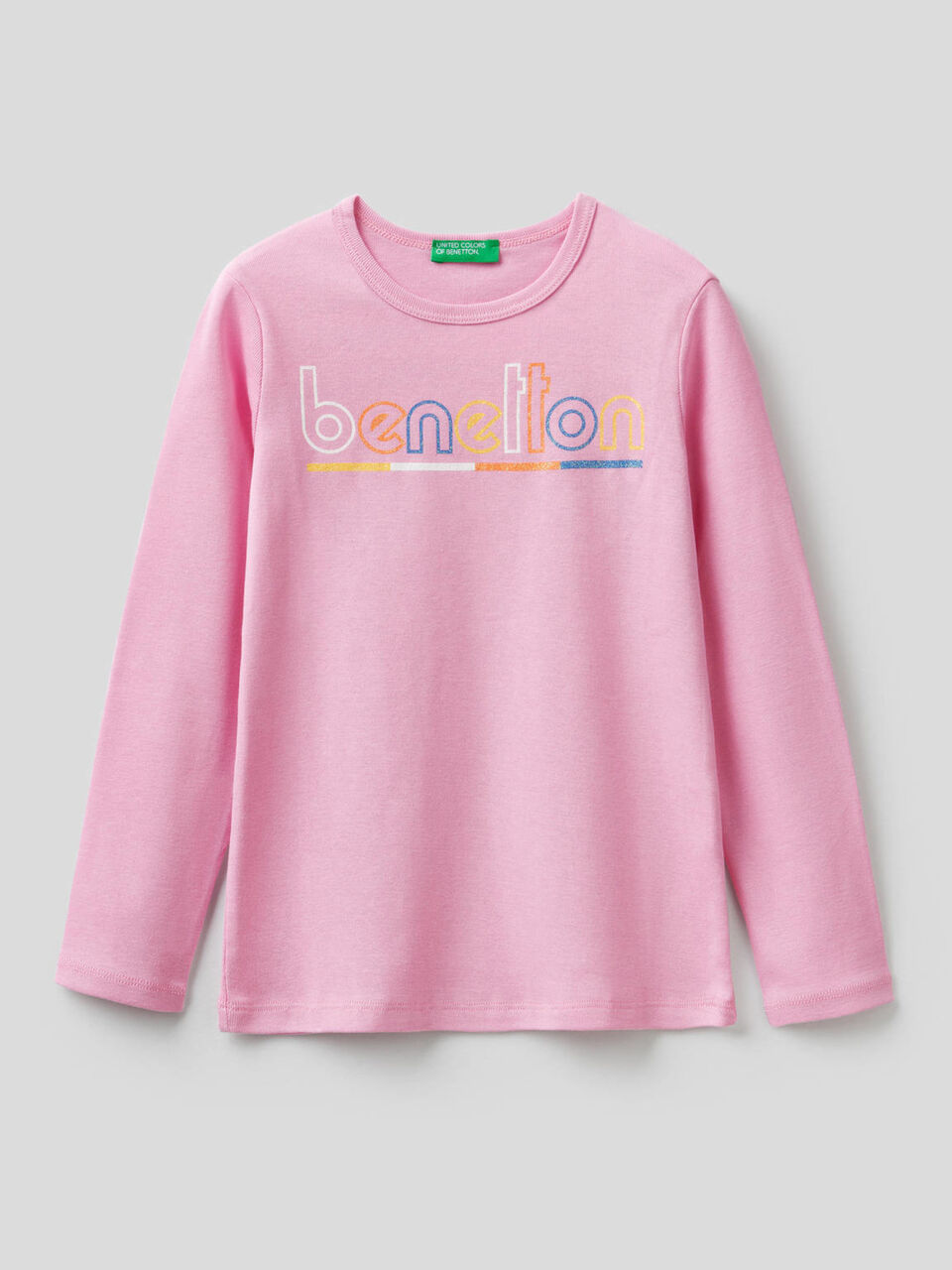 T-shirt manica lunga con stampa image number 1