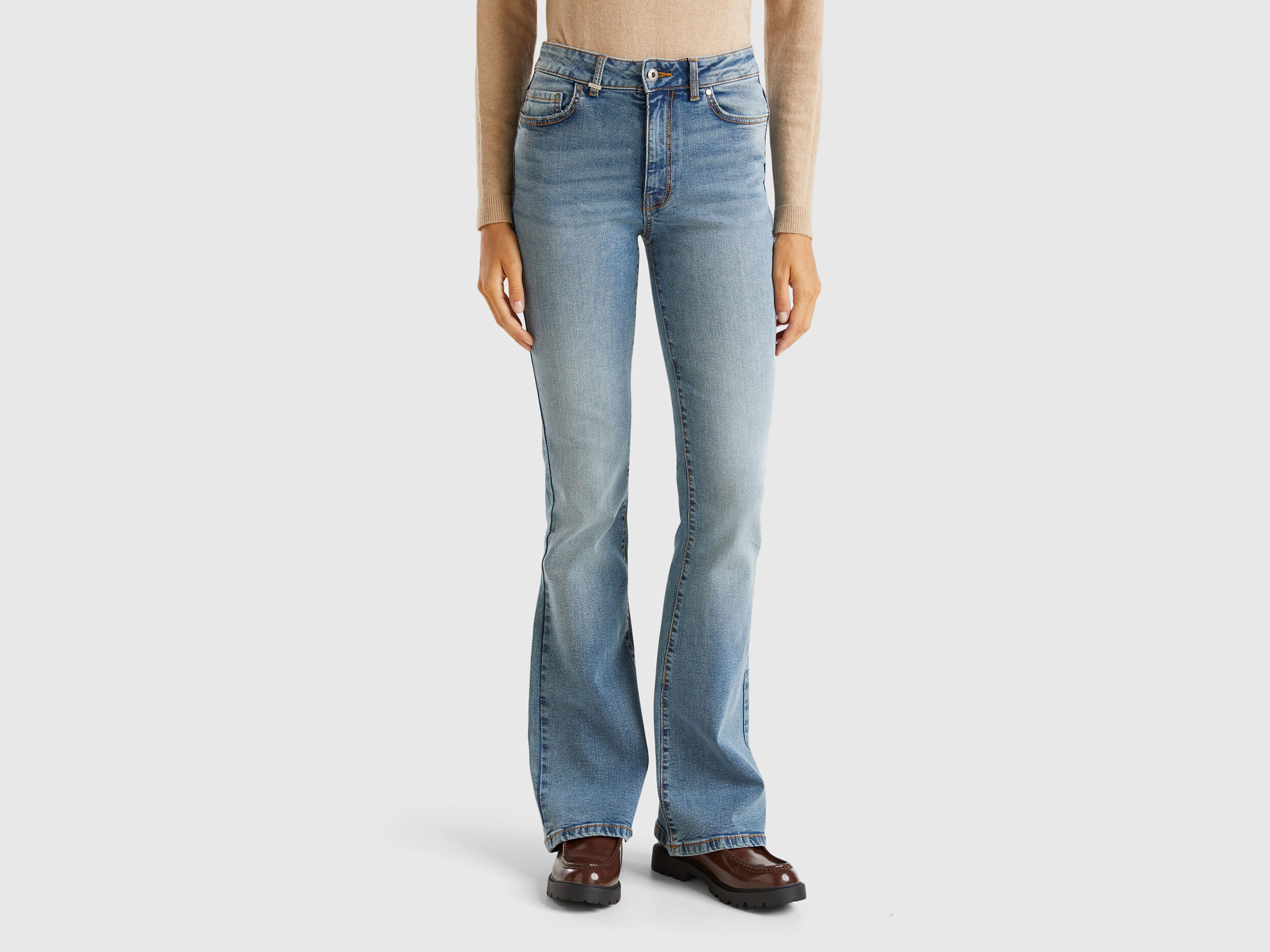Jeans zampa benetton sale