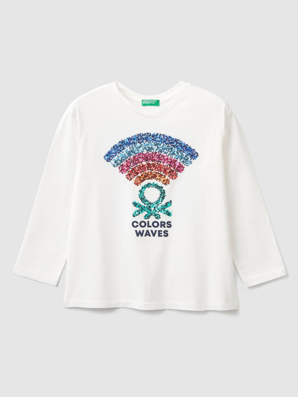 T-shirt con paillettes image number 1