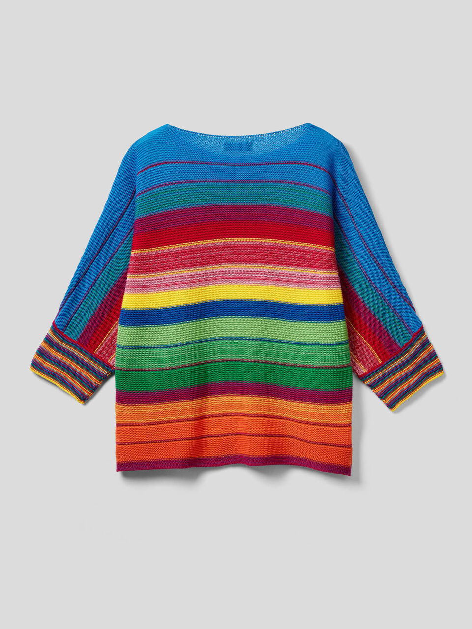 Maglia a righe con manica a 3/4 image number 2