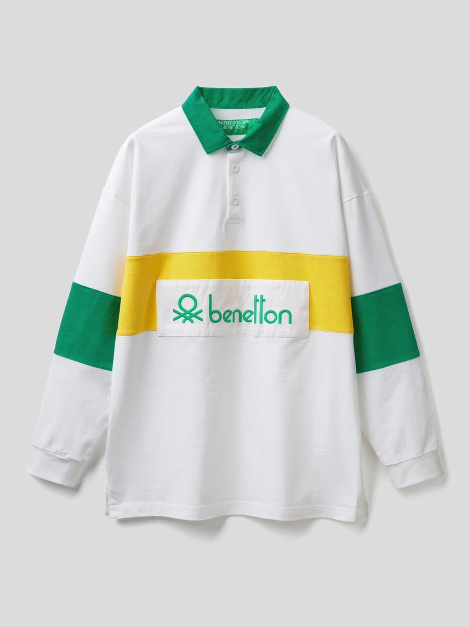Polo rugby in cotone biologico image number null