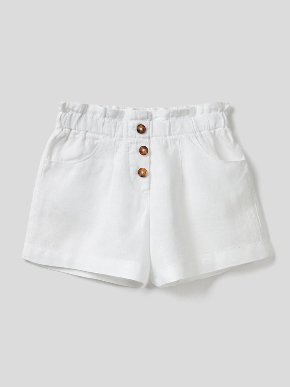 Shorts in puro lino image number 1