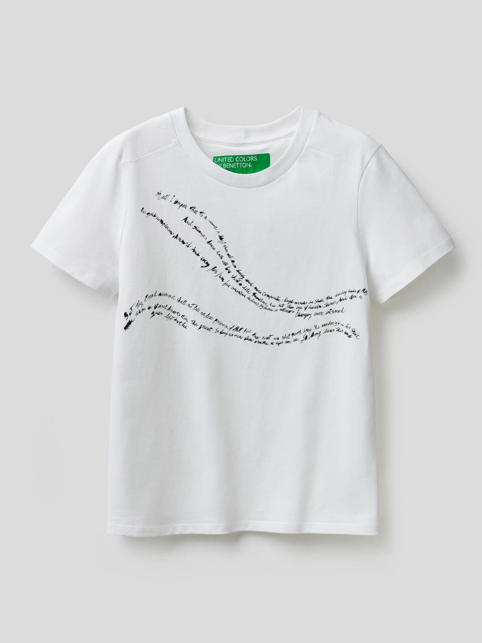 T-shirt in cotone biologico con stampa image number 1