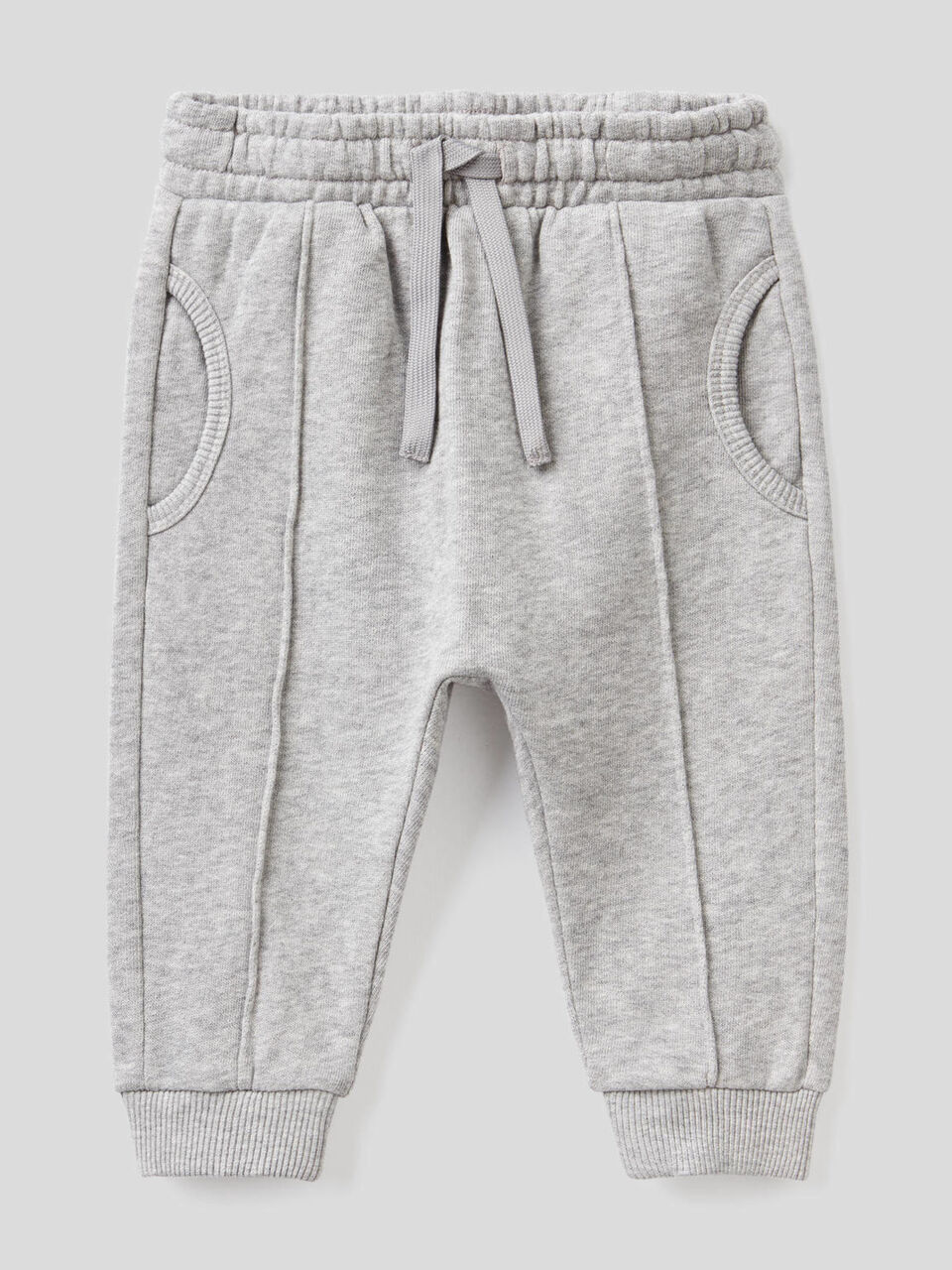Pantaloni sportivi in felpa 100% cotone image number 1