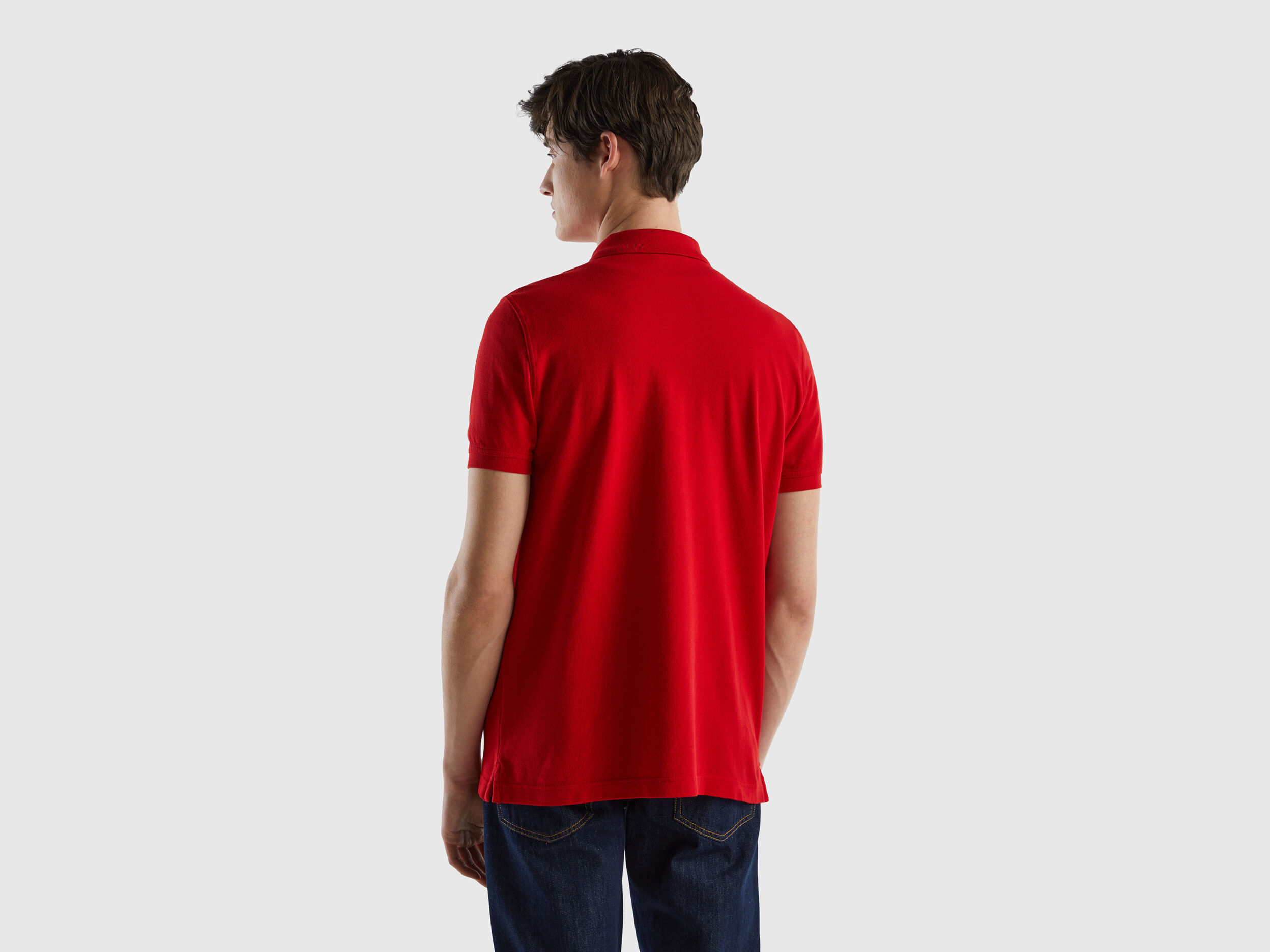 Polo discount rossa uomo
