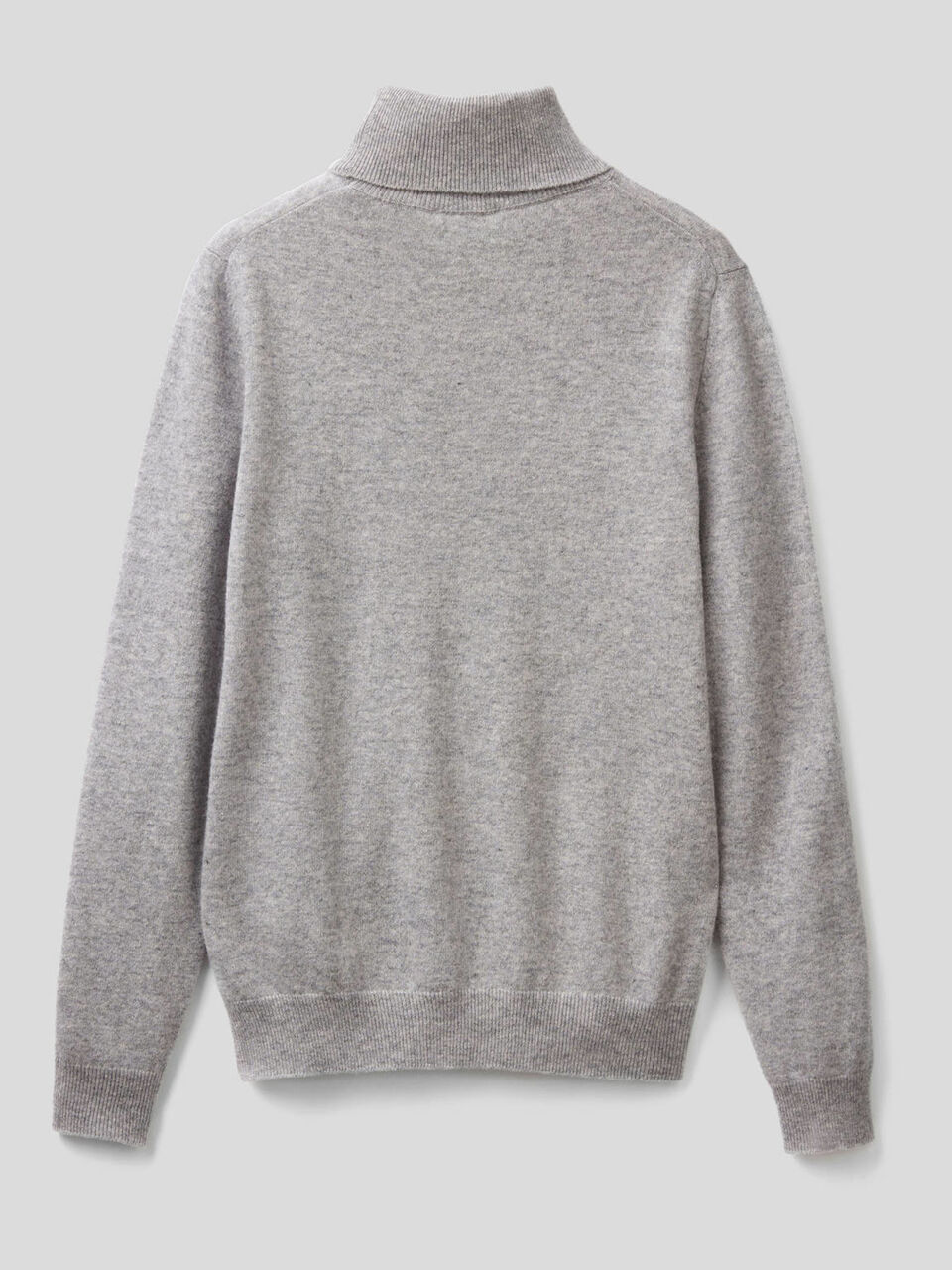 Maglione dolcevita in pura lana vergine image number 2