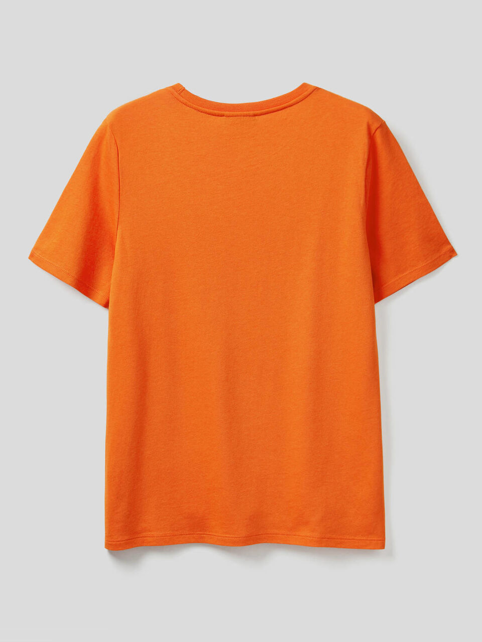 T-shirt girocollo tinta unita image number 2