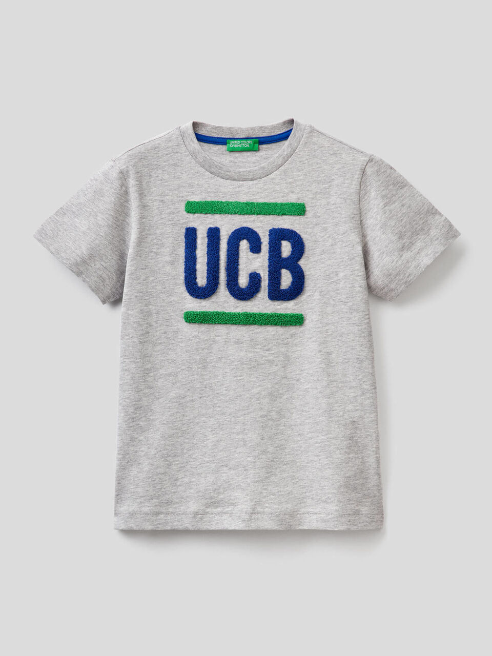 T-shirt 100% cotone con logo image number 1