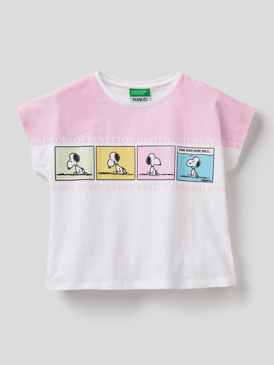 T-shirt stampa Peanuts in 100% cotone image number 1