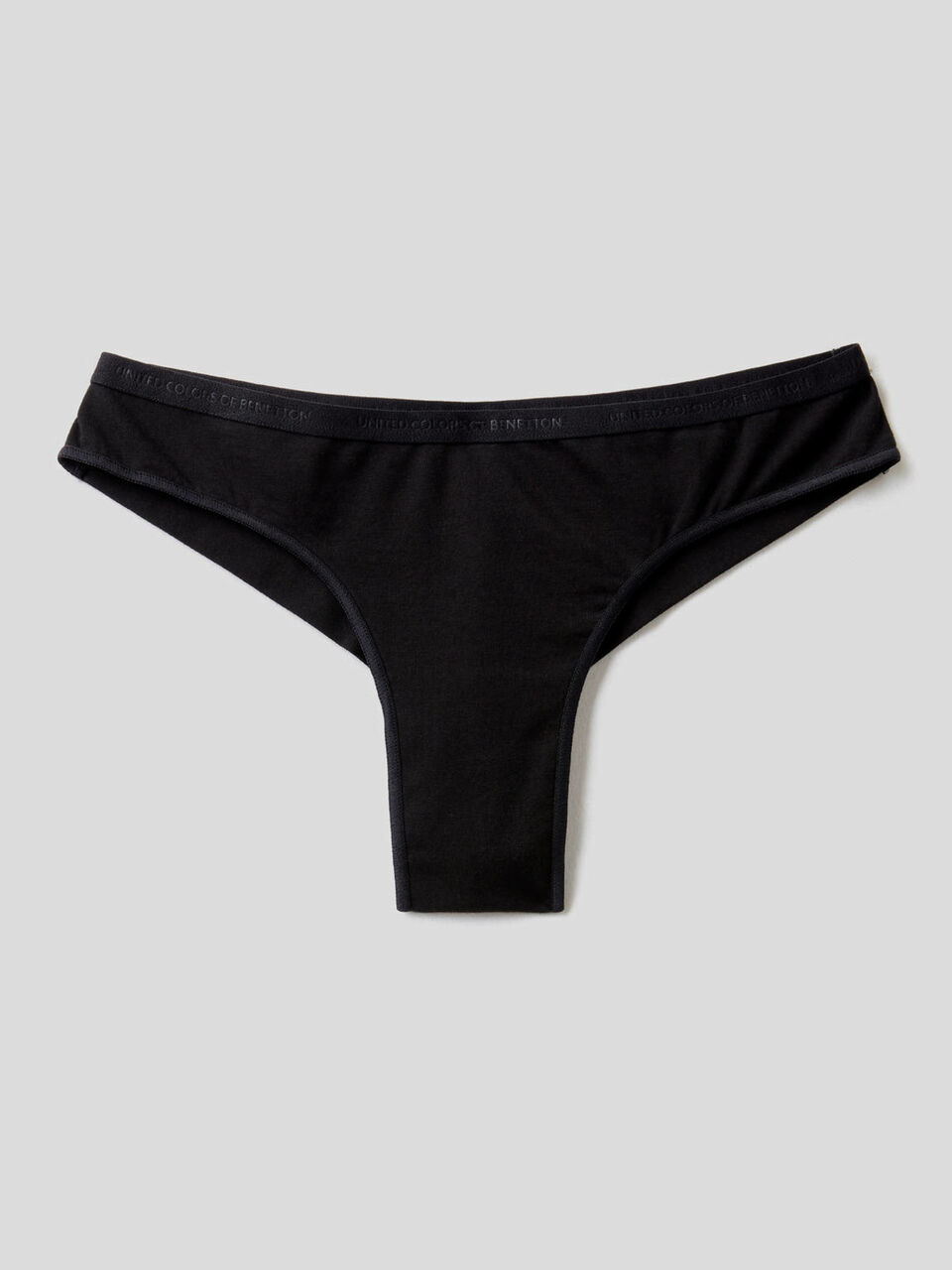 Brasiliana in cotone stretch tinta unita image number 1