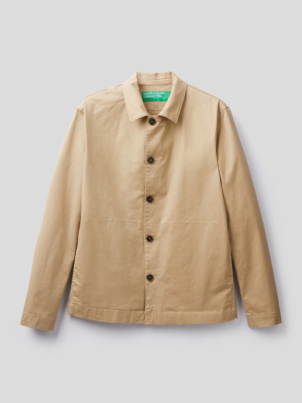 Giubbino in cotone stretch image number 1