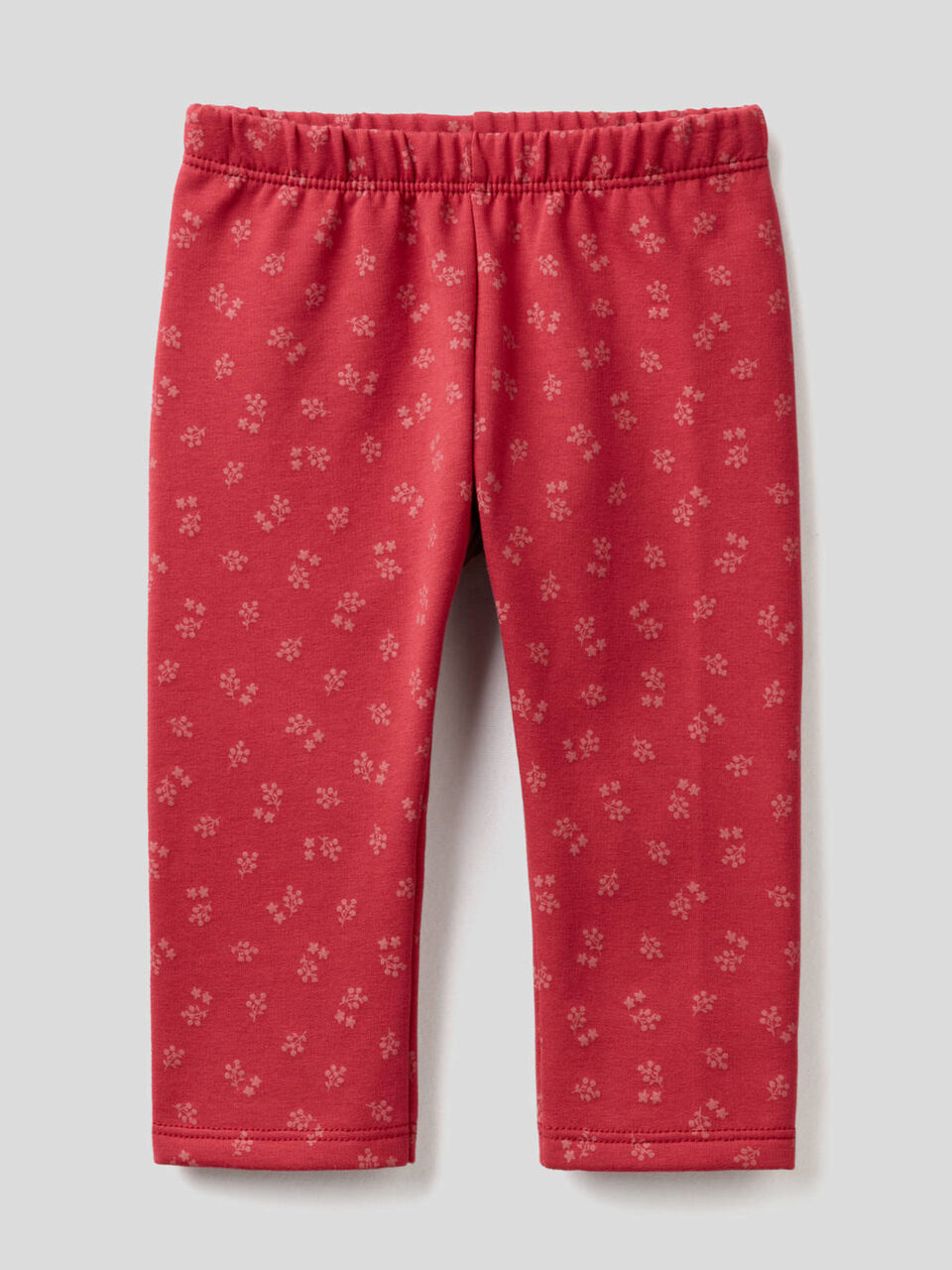 Leggings fantasia in felpa image number 1