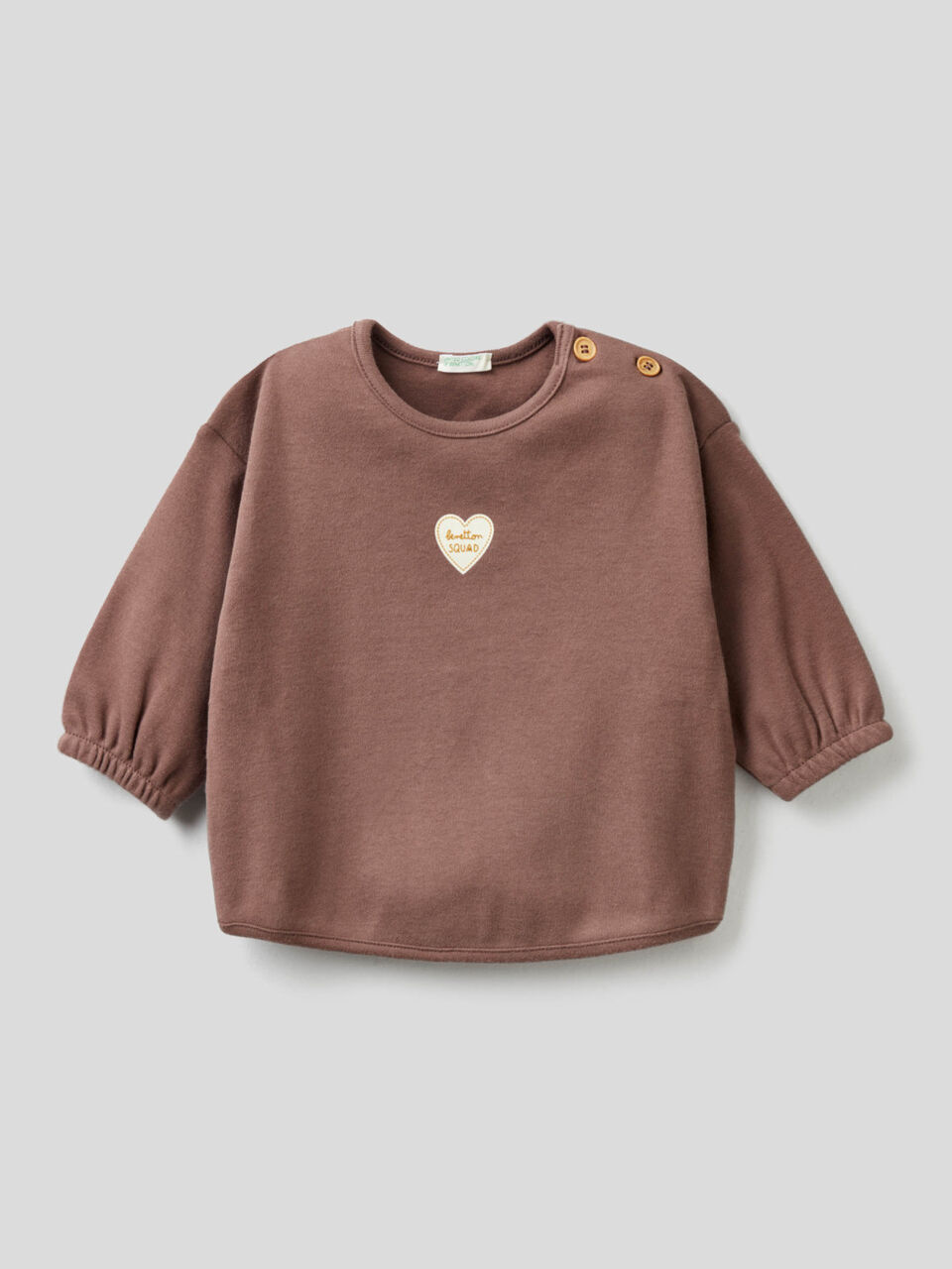 Blusa in puro cotone biologico image number 1