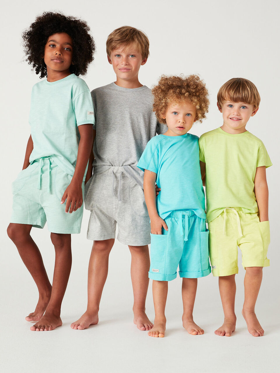 Pantaloncini in cotone bio image number 1