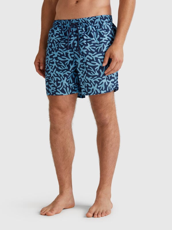 Boxer mare fantasia in nylon Uomo