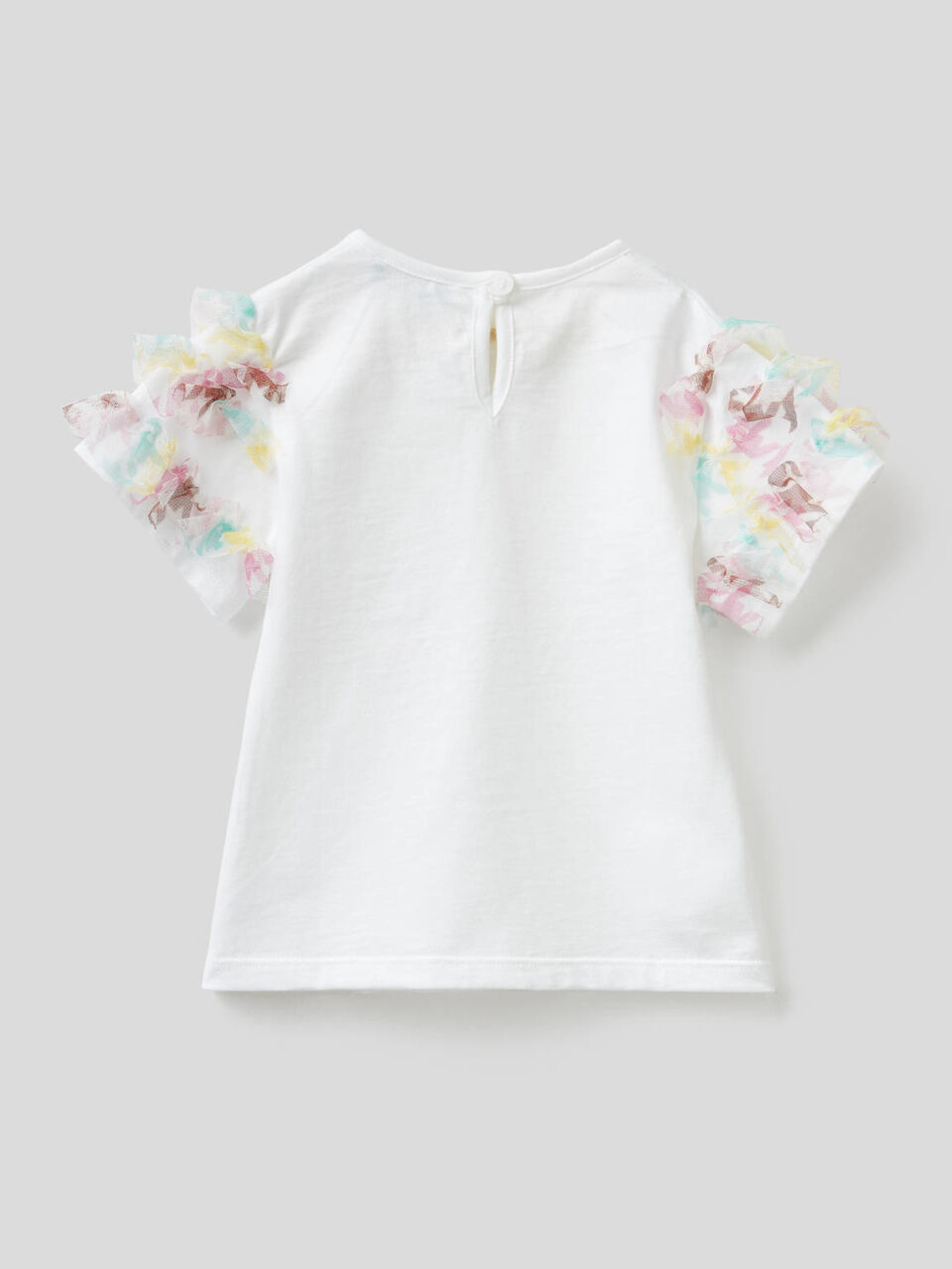 T-shirt con volant image number 2